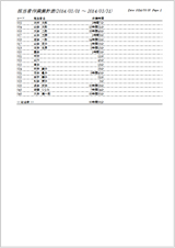  担当者作業集計(印刷)